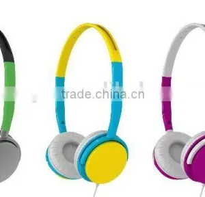 Light Weight Rotatable DJ Headband Headphones With 3.5mm Connectors thumbnail-2