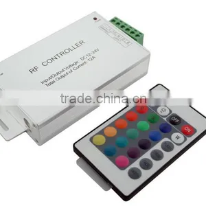 Aluminum Shell Infrared 24 Key Controller DC 5V 12V 24V is Optiona thumbnail-2