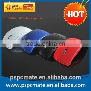 Optical Coreless Foldable Folding Arc Wireless Mouse Mice+USB 2.4G Snap-in Receiver OEM thumbnail-5