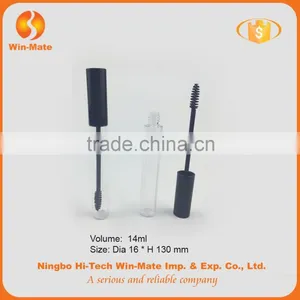 New Style Cylinderical Hyaline Empty Plastic 1.6*13cm Mascara Case thumbnail-2