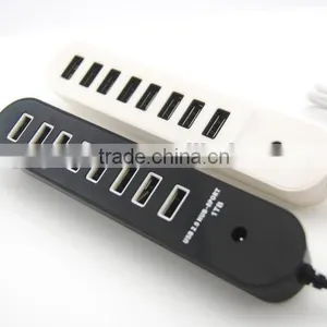 2.0 High Speed Computer 8 Port Usb Hub Spliter thumbnail-5