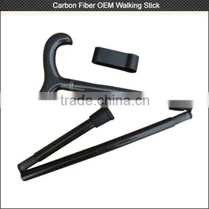 Outdoor Survival Tools Custom Light Weight High Quality Retractable Trekking Pole Carbon Fiber thumbnail-1
