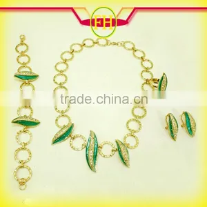 FH-T340 Atractive Imitation Jewelry Set thumbnail-1
