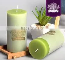 Colored and Scented Cheap Pillar Candles Wholesale/ Paraffin Wax Pillar Candle thumbnail-1