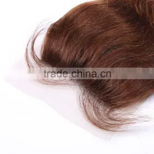 Hot Sale! Natural Color 4*4 Lace Top Closure 7A Human Virgin Hair Brazilian Body Wave Free/Middle 3 Part List Closure 10"20" thumbnail-4