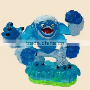 Plastic Bule Monster Figurine Cartoon Animal Toy thumbnail-1