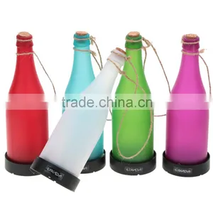 Home Decoration 5PCS Solar Garden Light Sense Cork Wine Bottle LED Hanging Lamp Solarmodul Party Courtyard Patio Pathway thumbnail-1