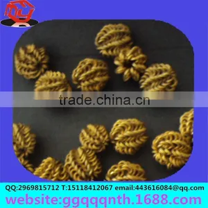 Hardware Accessories Metal Flat Brass Round Watermelon Pumpkin Shape Twist Spring Flowers Bead thumbnail-5