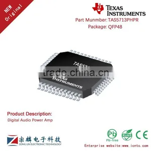 Genuine Original TAS5713PHPR QFP48 TAS5713 Digital Audio Amplifier thumbnail-1