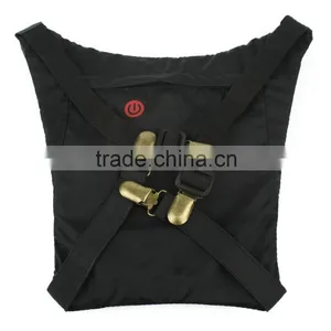 Best Outdoor Sports Safety Reflective Led Light Backpack Vest Wireless Turn Signle Vest Flashing Led Safety Vest thumbnail-2