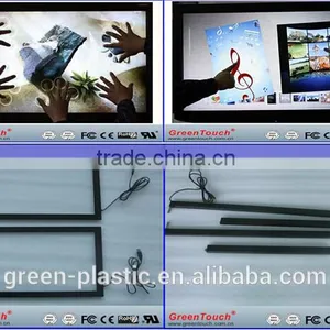 High Resolution 32767*32767 Infrared Sensor Multi 46inch Touch Screen Panel Plug and Play With Drive Free thumbnail-1