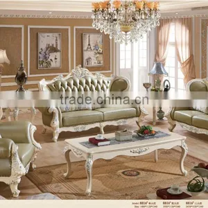 Kuka Leather Sofa Single Sofa French Country Furniture thumbnail-3