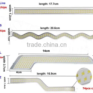 Hight Brightnes Low Consumption 12V24V Led Light Bulbs Day Running Light Grand I10 Drl thumbnail-3
