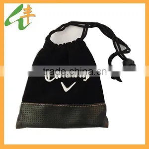 Top Brand Suede Drawstring Bag thumbnail-1