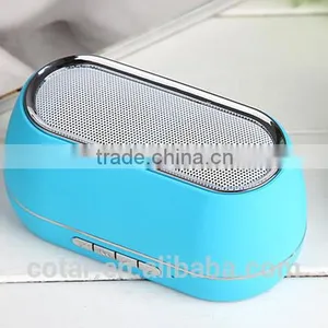 2014 Factory Supply Latest Wireless Stereo Bluetooth Speaker With Microphone Hand Free Function thumbnail-2