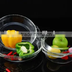High Temperature Resistant Glass Bowl The High Borosilicate Glass Bowl thumbnail-1