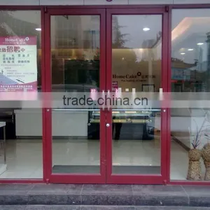 New Style KFC Door,Hight Quality Aluminum Alloy Glass Door thumbnail-1