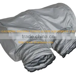 Grey Fiberglass Ventilation Heating Duct With Branches thumbnail-1