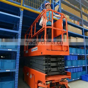 Hot Sale Four-wheel Removable Scissor Lift,power Pack Unit Scissor Lift,self Propelled Scissor Electric Lift Table thumbnail-4