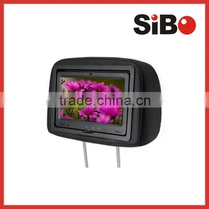Embedded 9 Inch Android Cab Headrest Hang On LCD Advertising Tablet PC With Customized Software thumbnail-1