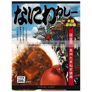 Retort Curry Sauce From Local Kitchen 'Naniwa' Curry (200g) From Kishiwada City, Osaka Prefecture thumbnail-1