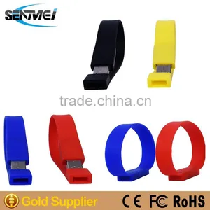 Usb Gadget Wristbands Silicon Bracelet Usb Flash Drive 1gb-16gb Availble thumbnail-1