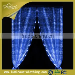 Fiber Optic RGB Light Decor Luminous Latest Curtain Designs 2015 thumbnail-2