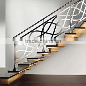 Factory Price Stainless Steel Material 202/304 Outdoor/indoor Stair Railing thumbnail-1