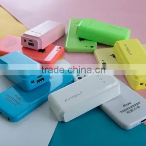 2016 Colourful Slim Power Bank Charger 5000mah / Mobile Power Bank thumbnail-4