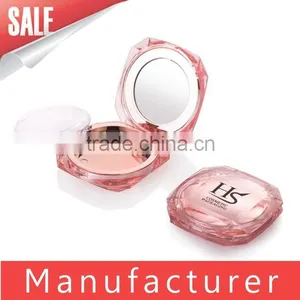 Custom Empty Luxury Compact Case With Mirror thumbnail-1