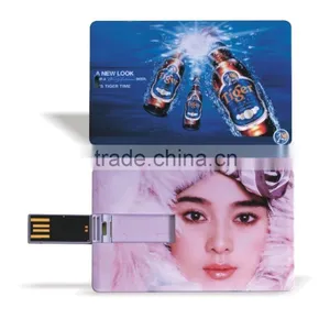 UDP Different Logo Christmas Card Usb Flash Disk With Real Capacity thumbnail-5