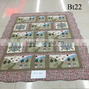 Bt22 Cotton Patchwork Carpet 90*150 & 160*210 & 200*230 cm thumbnail-1