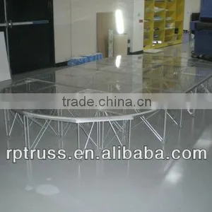 Manufacture Professional Cheap Aluminum Used Portable Stage For Sale thumbnail-5
