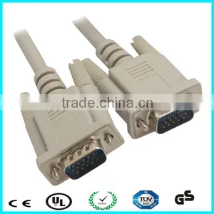 Good Price HD 15pin 3+4 Male to Male VGA Cable for Computer thumbnail-3