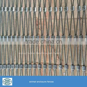 Stainless Steel Wire Rope Mesh Netting for Zoo Fence thumbnail-2