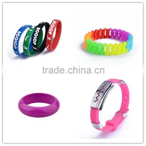 Fashion Girls Bracelet Silicone Bracelet Bangle thumbnail-3