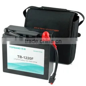 New LiFeO4 LFP Battery 12V 20Ah for for Golf Cart thumbnail-1