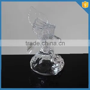 Eagle Animal Design Crystal Glass Ornaments thumbnail-4