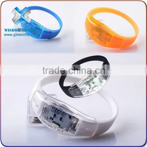2016 Hot New Products Pre-Programmed Sound Reactive Wristbands For Circulation,led Bracelet thumbnail-1