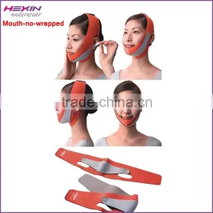 Paypal Accepted Soft Nylon Rubber Face Slimming Mask Belt Face Thining Mask Bandage Quality Choice thumbnail-2