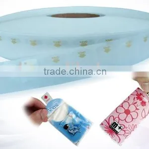 Resealable Handkerchief Label Environmental Customized Printing Wet Tissue Label Sticker on Roll thumbnail-1