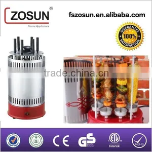 ZS-705 6Skewers Cast Iron Grill For Barbecue thumbnail-3