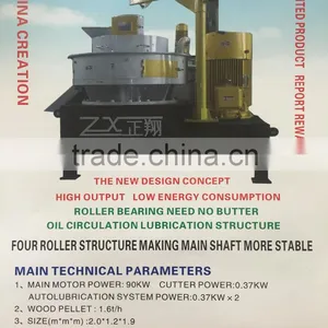 High-quality TZLH800 Ring Die Wood Pellet Mill for Sawdust thumbnail-3