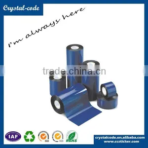 International Standard Thermal Transfer Wax Printing Ink Ribbons Black Color for Barcode Printer thumbnail-4