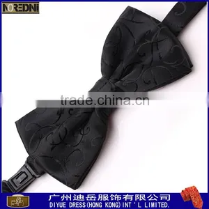 Hot Sale Pink Bow Tie Clip on Woven Bow Tie for Men thumbnail-5