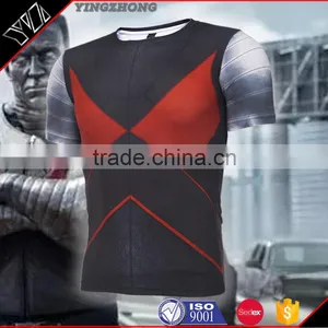 2016 New Latest Shirt Designs for Men t Shirt Steel Beast Compression Sports Printing T-shirt Custom t Shirt Print thumbnail-1