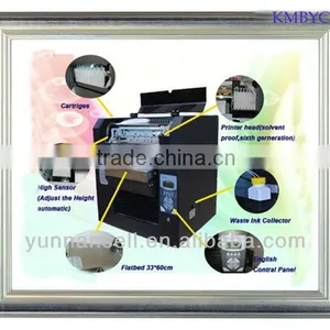 High Quality Cheap Digital Flatbed Golf Ball Printer/a3 Digital Flatbed Printer/flatbed Printer thumbnail-1