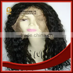 2014 Top Quality Curly Brazilian Full Lace Wig Human Hair Wigs Hand-making Wigs Quality Choice thumbnail-1