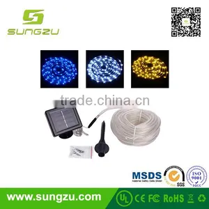 Solar Plastic Flower Led Lights for Christmas Holiday Party Wedding Decoration thumbnail-1
