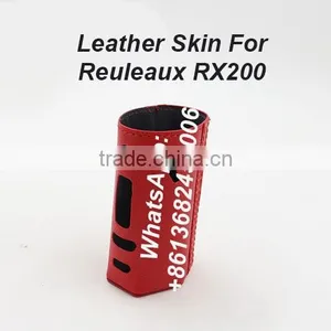 RED RX200 tc Mod Leather Skin Mod Box Leather Case With High Quality thumbnail-1